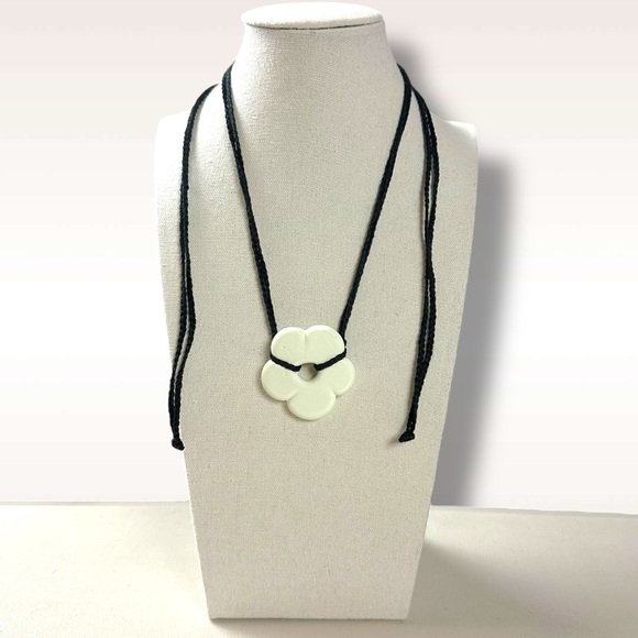 Free People Bohemian 70s Glass Flower Nissaki Belly Chain Beach Festival NWT - Picture 4 of 12